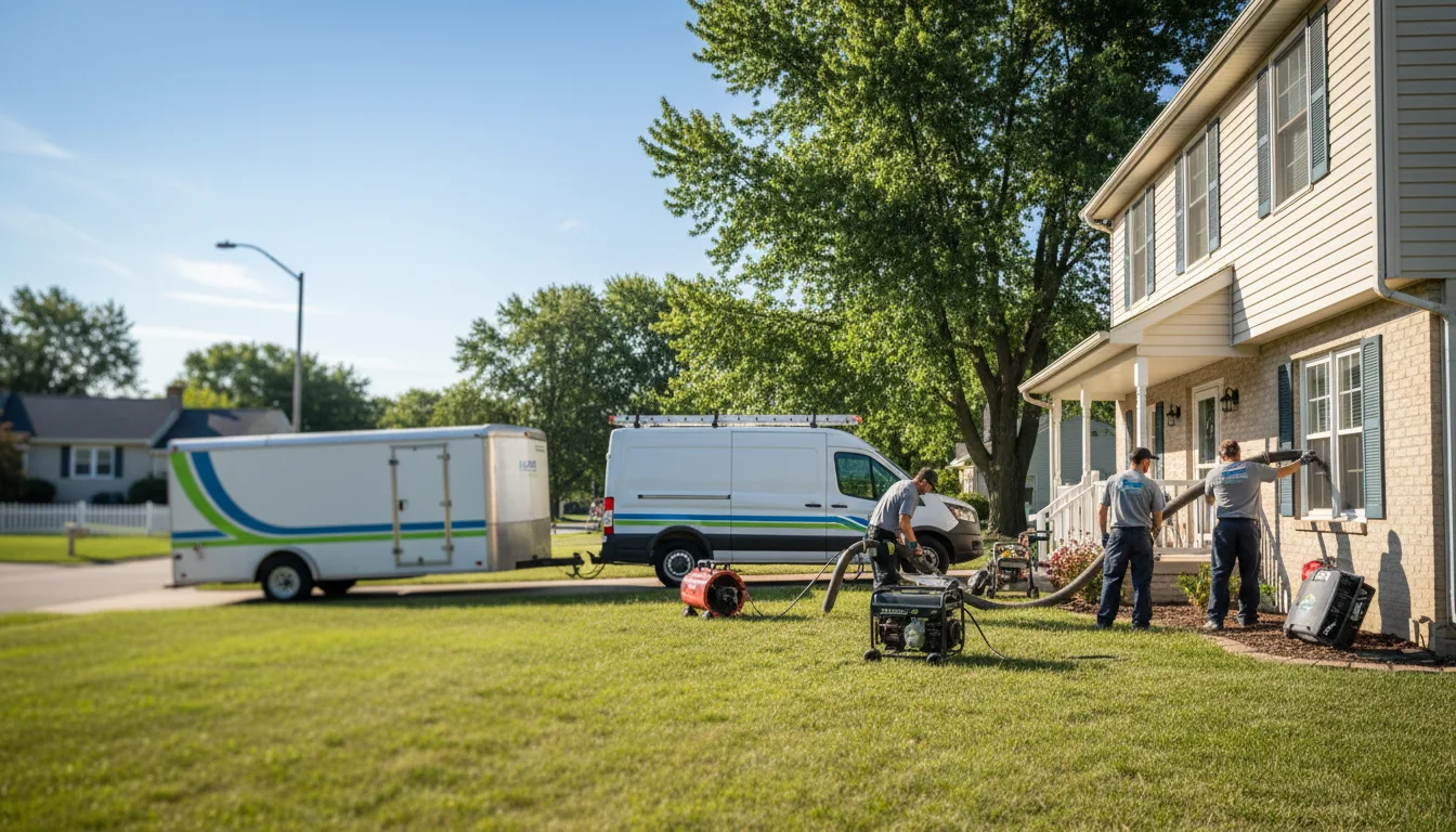 Flooded Basement Restoration And Cleanup With Repair in Humboldt, MN near me